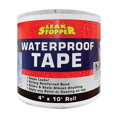 tape to seal water leaks|Leak Stopper Rubber Flexx Waterproof Tape 